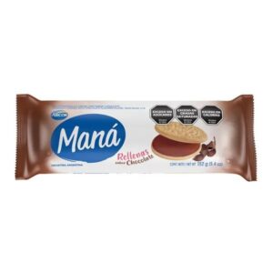 GALLETITAS MANA RELLENAS VAINI/CHOCOLATE 152 G - BULTO X 36