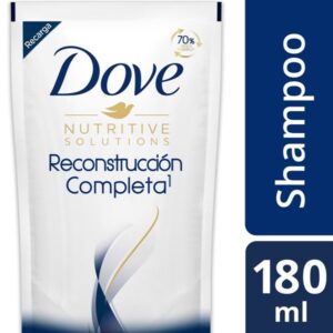 DOVE SHAMPOO RECONSTRUCCION DP 180ML - BULTO X 12