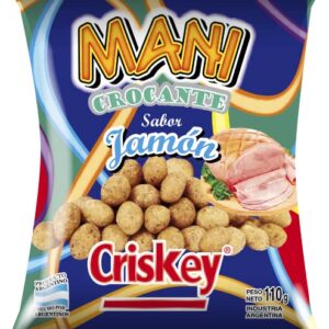 MANI SABORIZADO JAMON CRISKEY 110 G