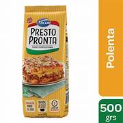 POLENTA PRESTO PRONTA 500G - BULTO X 30