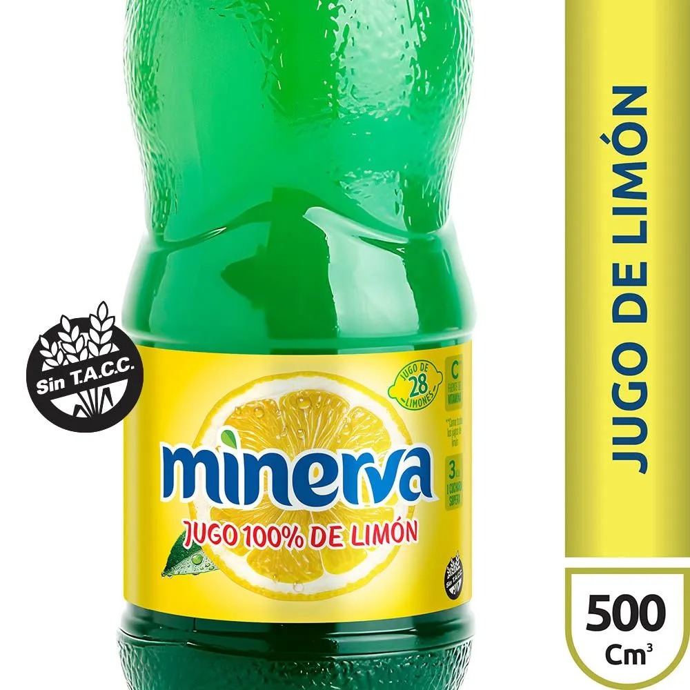 MINERVA LIMON 500CC - BULTO X 12