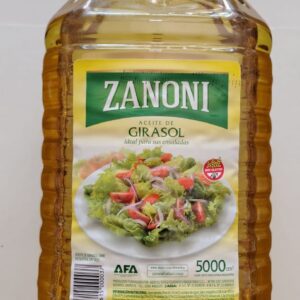 ACEITE ZANONI GIRASOL 5 L