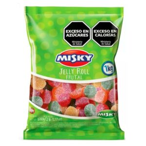 GOMITAS JELLY ROLL FRUTAL MISKY 1KG