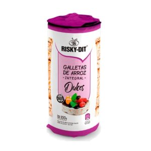 DISCOS DE ARROZ RISKY DIT DULCES 100 G - BULTO X 12