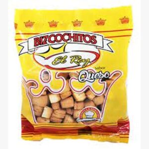BIZCOCHITOS EL REY MATERO QUESO 160G - BULTO X 21