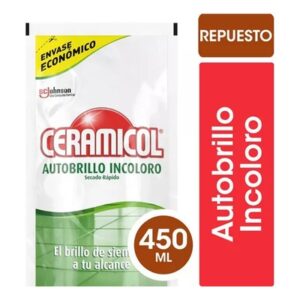 CERAMICOL LIQUIDO INCOLORO DP 450ML - BULTO X 15