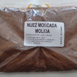 NUEZ MOSCADA MOLIDA TRICON 250G