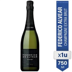 CHAMPAGNE FEDERICO DE ALVEAR EXTRA BRUT 750 ML- BULTO X 6