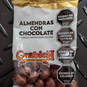 ALMENDRA CON CHOCOLATE GRABICH 80G
