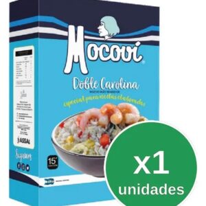 ARROZ MOCOVI CAJA DOBLE CAROLINA 1K - BULTO X 10