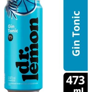 DR LEMON LATA GIN TONIC 473CC