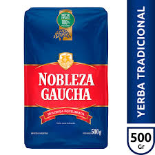 YERBA NOBLEZA GAUCHA AZUL 500GR BULTO X 10