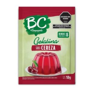 GELATINA BC CEREZA 18 G