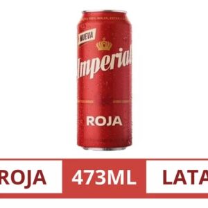 CERVEZA IMPERIAL ROJA 473CC