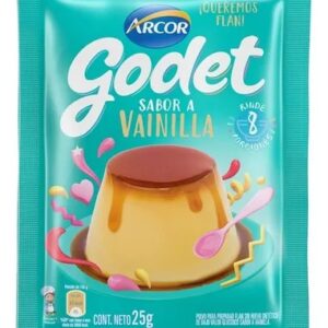 FLAN GODET VAINILLA 25 G