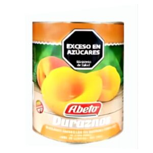 DURAZNO POR MITAD ABETO X 820G