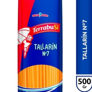 FIDEOS TERRABUSI TALLARIN N°7 500G - BULTO X 20