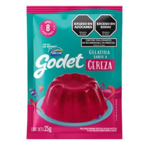 GELATINA GODET CEREZA 25 G