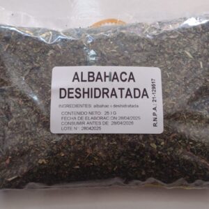 ALBAHACA DESHIDRATADA TRICON 250G