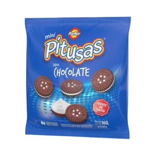 MINI PITUSAS CHOCOLATE 160 G - BULTO X 30