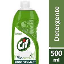 DETEREGENTE CIF LIMA X5 PODER DES 500ML