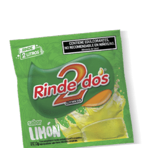 JUGO RINDE 2 LIMON 18GR BULTO X 10