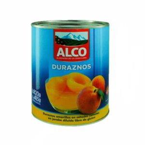 DURAZNO ALCO EN 1/2 X 820G - BULTO X 12