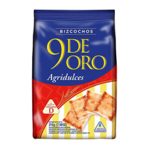 9 DE ORO AGRIDULCE 215GR - BULTO X 24