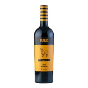 VINO OVEJA BLACK MALBEC 750CC -BULTO X 6