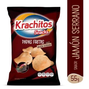 PAPAS FRITAS KRACHITOS  JAMON SERRANO 50 G