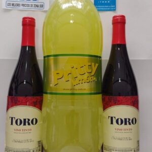COMBO10: PRITTY 3L + 2 TORO 700ML BOT