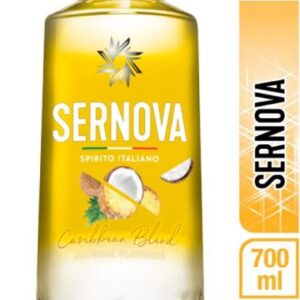 VODKA SERNOVA CARIBBEAN BLEND 700ML - BULTO X 6