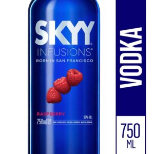 VODKA SKYY RASPBERRY X 750 ML- BULTO X 12