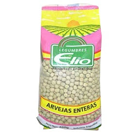 ARVEJAS ENTERAS ELIO X 400 GR - BULTO X 10