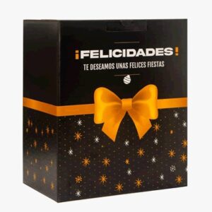 CAJA NAVIDEÑA NEGRA PREMIUM -