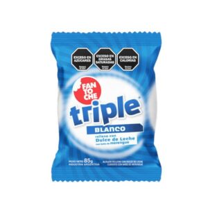ALFAJOR TRIPLE FANTOCHE BLANCO