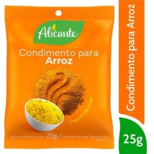 COND. PARA ARROZ ALICANTE X 25 G - BULTO X 12