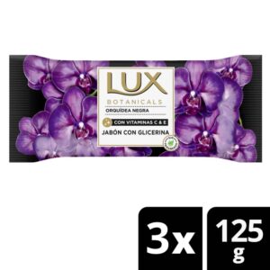 JABON LUX ORQUIDEA NEGRA 3 X 120G