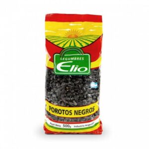 POROTOS NEGRO ELIO X 500 GR - BULTO X 10