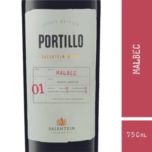 VINO PORTILLO TINTO MALBEC 750ML - BULTO X 6