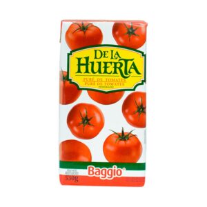 PURE DE TOMATE DE LA HUERTA 530 GRS - BULTO X 12