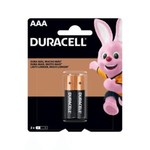 PILA AAA DURACELL X2
