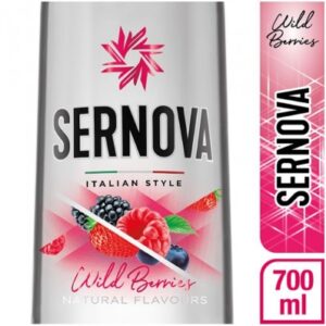 VODKA SERNOVA WILD BERRIES 700ML - BULTO X 6