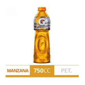 GATORADE MANZANA 750ML BULTO X 6