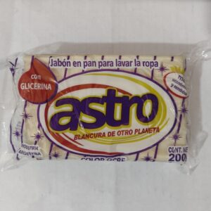 JABON CON GLICERINA OCRE ASTRO 200G BULTO X 48
