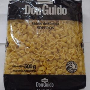 FIDEOS DON GUIDO CARACOLITO 500G - BULTO X 20