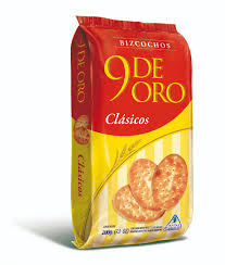 BIZCOCHOS 9 DE ORO CLASICO 200 GRS