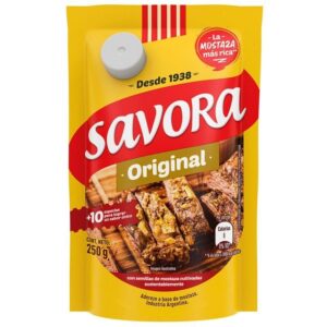MOSTAZA SAVORA 250 GR - BULTO X 12