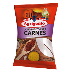 CONDIMENTO P/CARNE AGRIGENTO X 20G - BULTO X 10