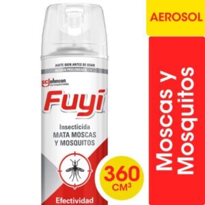 FUYI INSECTICIDA AEROSOL. 360CC. - BULTO X 12
